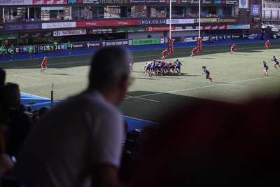 260926 - Wales Women v USA Women - Vodafone Wales WXV Series - Wales fans
