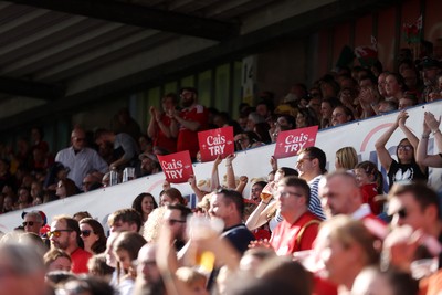 260926 - Wales Women v USA Women - Vodafone Wales WXV Series - Wales fans