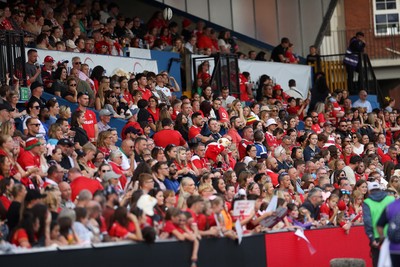 260926 - Wales Women v USA Women - Vodafone Wales WXV Series - Wales fans