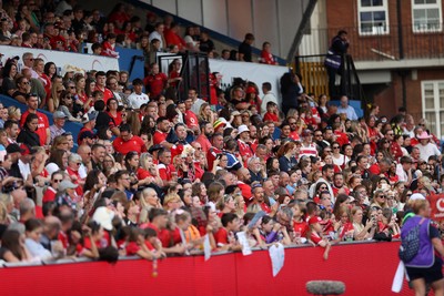 260926 - Wales Women v USA Women - Vodafone Wales WXV Series - Wales fans