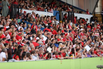 260926 - Wales Women v USA Women - Vodafone Wales WXV Series - Wales fans