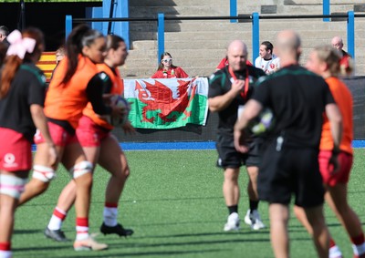 260926 Wales v USA, Vodafone Wales WXV Series - Wales during warm up