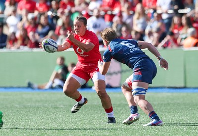 260926 Wales v USA, Vodafone Wales WXV Series - Lleucu George of Wales takes on Hann Humphreys of USA