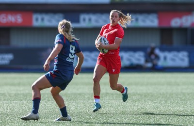 260926 Wales v USA, Vodafone Wales WXV Series - Amy Williams of Wales takes on Abigail Paton of USA