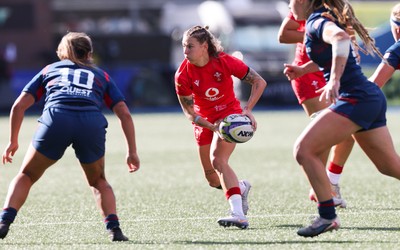260926 Wales v USA, Vodafone Wales WXV Series - Keira Bevan of Wales