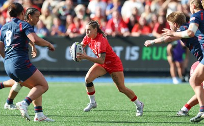 260926 Wales v USA, Vodafone Wales WXV Series - Keira Bevan of Wales