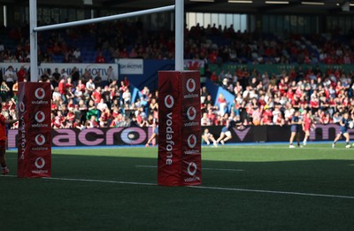 260926 Wales v USA, Vodafone Wales WXV Series - Vodafone post pads