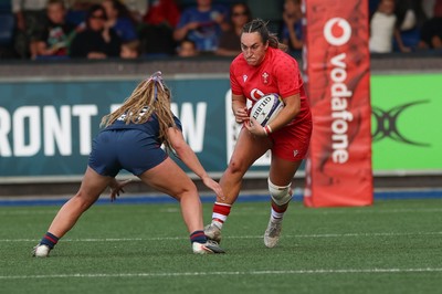 260926 Wales v USA, Vodafone Wales WXV Series - Courtney Keight of Wales