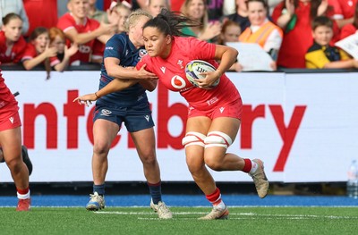 260926 Wales v USA, Vodafone Wales WXV Series - Jorja Aiono of Wales
