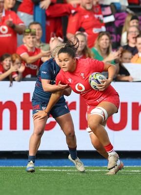 260926 Wales v USA, Vodafone Wales WXV Series - Jorja Aiono of Wales