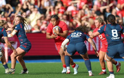 260926 Wales v USA, Vodafone Wales WXV Series - Sisilia Tuipulotu of Wales