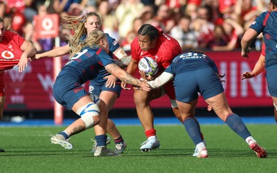260926 Wales v USA, Vodafone Wales WXV Series - Sisilia Tuipulotu of Wales