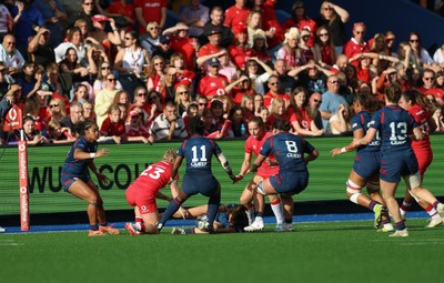 260926 Wales v USA, Vodafone Wales WXV Series - WUKA LED Ad boards