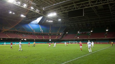 140513 - Wales Veterans v England Veterans, Millennium Stadium, Cardiff - Wales Veterans take on England Veterans at the Millennium Stadium in a charity football match in aid of Prostate Cancer UK