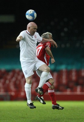 140513 - Wales Veterans v England Veterans, Millennium Stadium, Cardiff - Wales Veterans take on England Veterans at the Millennium Stadium in a charity football match in aid of Prostate Cancer UK