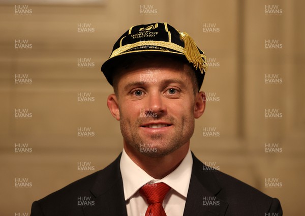 030923 - The Welsh Rugby Teams Welcome Ceremony at the City Hall of Versailles for the 2023 Rugby World Cup - Leigh Halfpenny