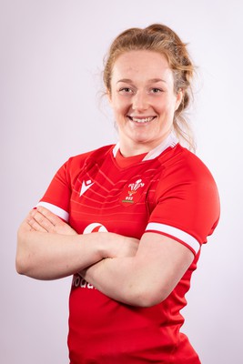 070323 - Wales Women 6 Nations Squad Portraits - Abbie Fleming