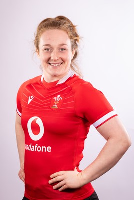 070323 - Wales Women 6 Nations Squad Portraits - Abbie Fleming