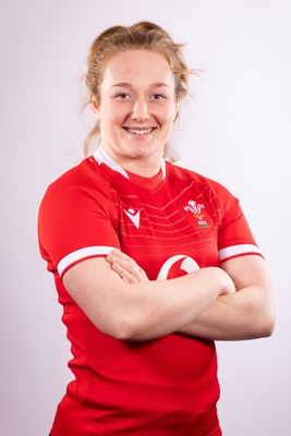 070323 - Wales Women 6 Nations Squad Portraits - Abbie Fleming