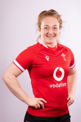 070323 - Wales Women 6 Nations Squad Portraits - Abbie Fleming