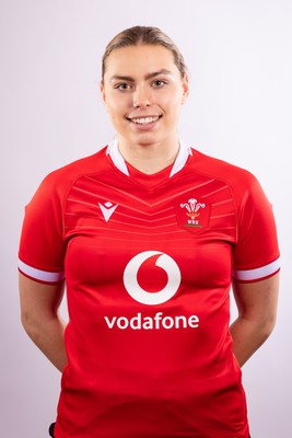 070323 - Wales Women 6 Nations Squad Portraits - Amelia Tutt