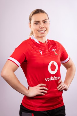 070323 - Wales Women 6 Nations Squad Portraits - Amelia Tutt