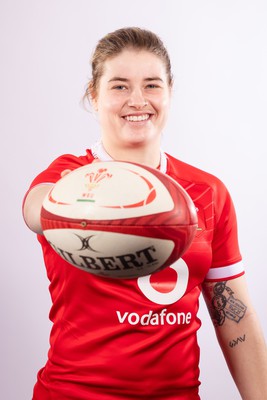 070323 - Wales Women 6 Nations Squad Portraits - Beth Lewis