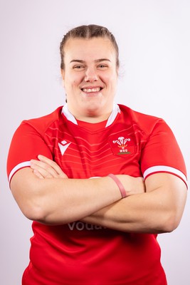 070323 - Wales Women 6 Nations Squad Portraits - Carys Phillips