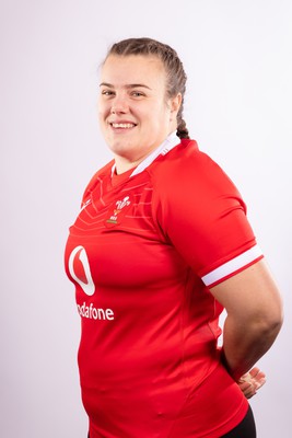 070323 - Wales Women 6 Nations Squad Portraits - Carys Phillips