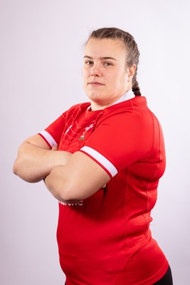 070323 - Wales Women 6 Nations Squad Portraits - Carys Phillips