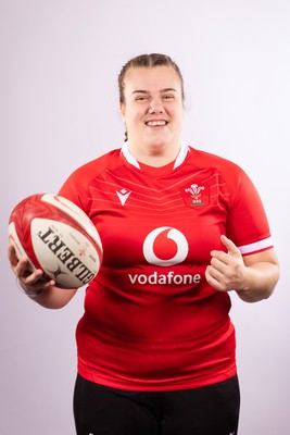 070323 - Wales Women 6 Nations Squad Portraits - Carys Phillips