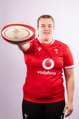 070323 - Wales Women 6 Nations Squad Portraits - Carys Phillips