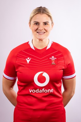 070323 - Wales Women 6 Nations Squad Portraits - Carys Williams-Morris