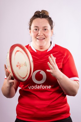 070323 - Wales Women 6 Nations Squad Portraits - Cerys Hale