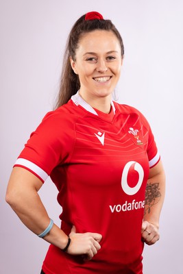 070323 - Wales Women 6 Nations Squad Portraits - Ffion Lewis