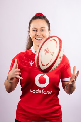 070323 - Wales Women 6 Nations Squad Portraits - Ffion Lewis