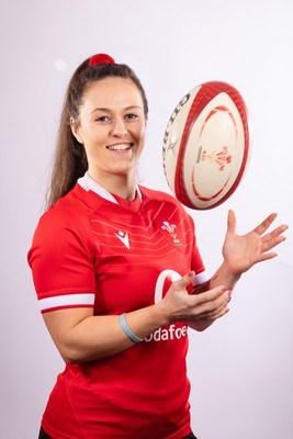 070323 - Wales Women 6 Nations Squad Portraits - Ffion Lewis