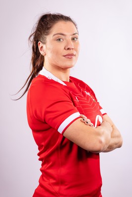 070323 - Wales Women 6 Nations Squad Portraits - Georgia Evans