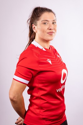 070323 - Wales Women 6 Nations Squad Portraits - Georgia Evans