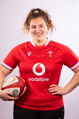 070323 - Wales Women 6 Nations Squad Portraits - Gwenllian Prys