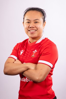 070323 - Wales Women 6 Nations Squad Portraits - Jenna De Vera