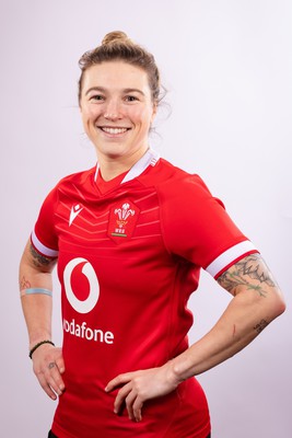 070323 - Wales Women 6 Nations Squad Portraits - Keira Bevan