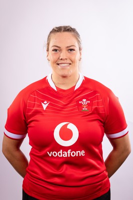 070323 - Wales Women 6 Nations Squad Portraits - Kelsey Jones