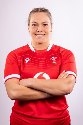 070323 - Wales Women 6 Nations Squad Portraits - Kelsey Jones