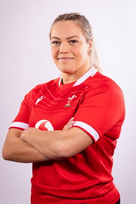 070323 - Wales Women 6 Nations Squad Portraits - Kelsey Jones