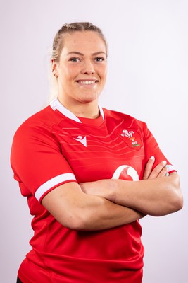 070323 - Wales Women 6 Nations Squad Portraits - Kelsey Jones