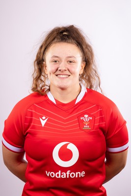 070323 - Wales Women 6 Nations Squad Portraits - Lleucu George