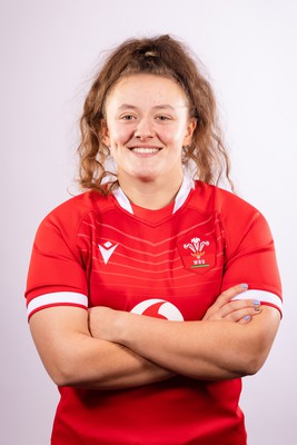 070323 - Wales Women 6 Nations Squad Portraits - Lleucu George