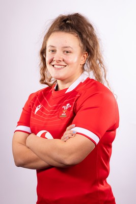 070323 - Wales Women 6 Nations Squad Portraits - Lleucu George