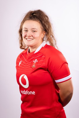 070323 - Wales Women 6 Nations Squad Portraits - Lleucu George